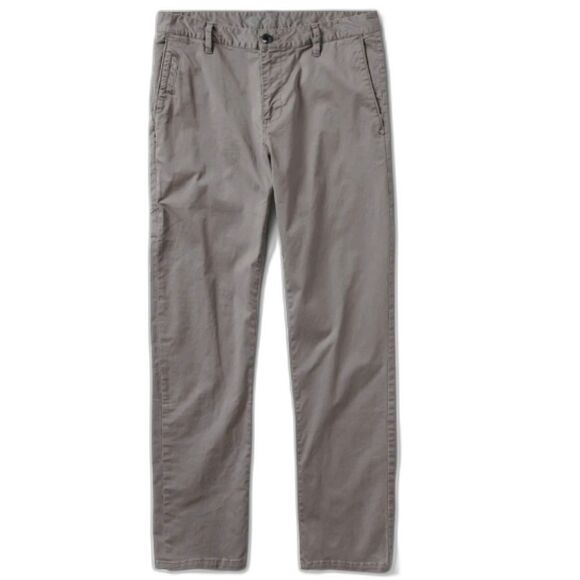 J. Crew Bowery 100% Cotton Men's Gray Chinos Slack Pants 31W x 32L - Picture 2 of 12